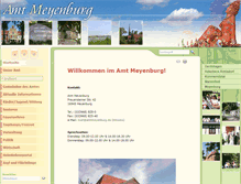 Tablet Screenshot of amtmeyenburg.de